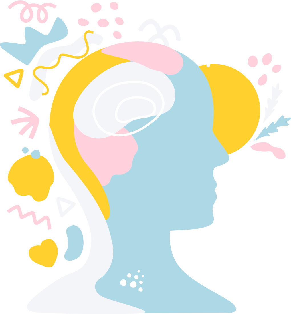Illustration of a child's imagination