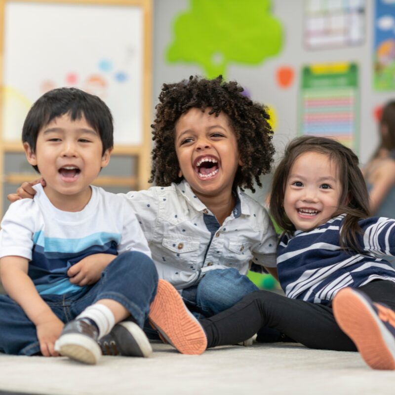 Happy children at The Kidz House